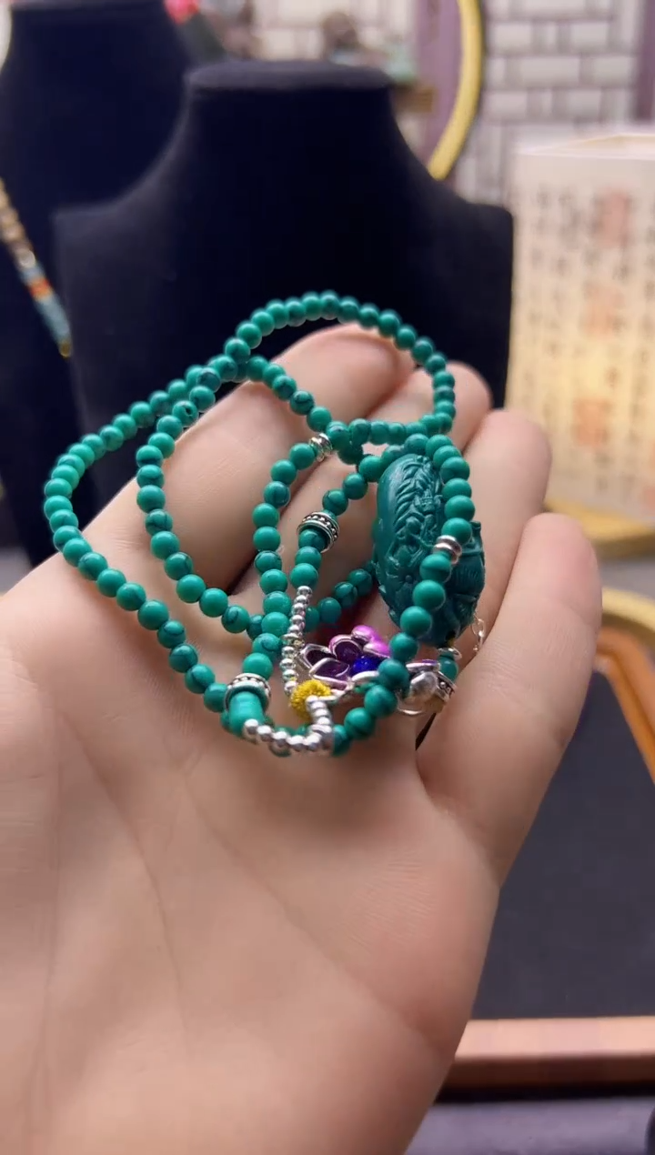 【闪购商品】玛瑙/玉髓颈饰银S925镶嵌X837     