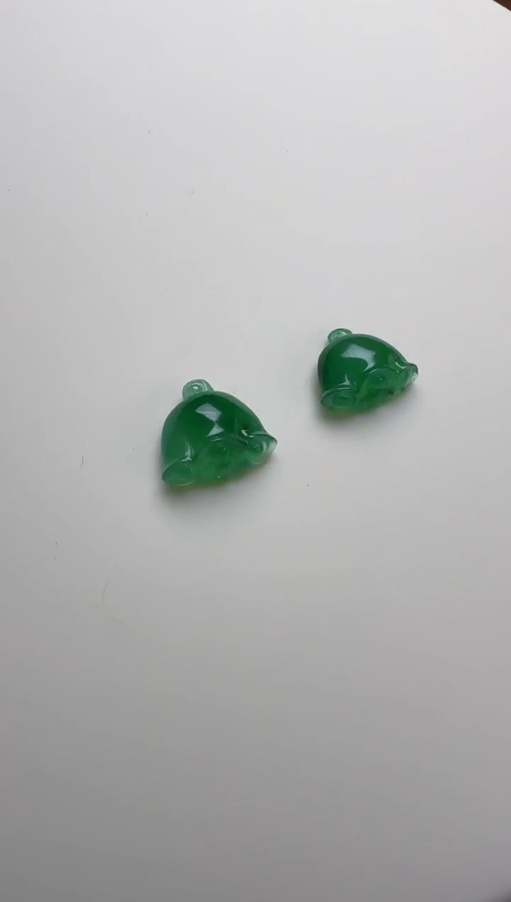 未镶嵌定制翡翠莲蓬