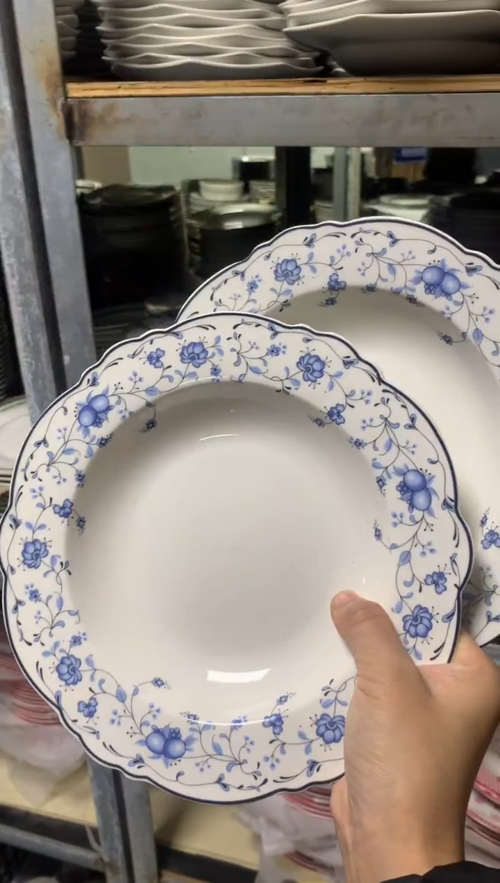 瓷片cc081陶瓷没有完美无瑕2个汤