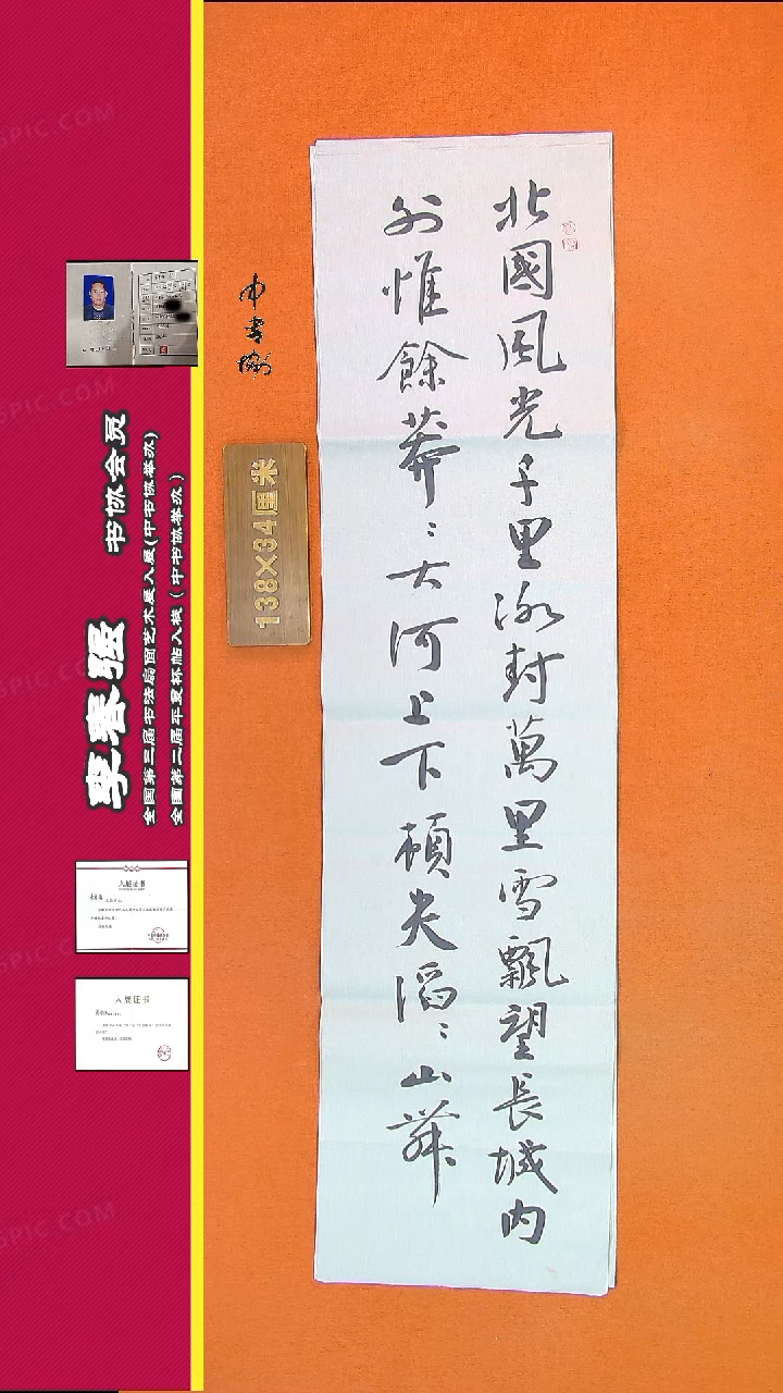 【闪购商品】书法259李老师书法作品