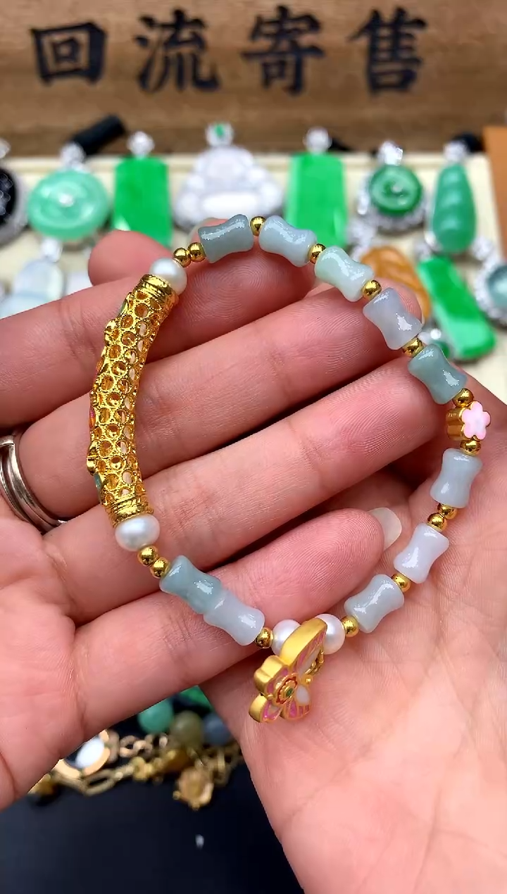 【闪购商品】翡翠手串未镶嵌217-中国好珍宝