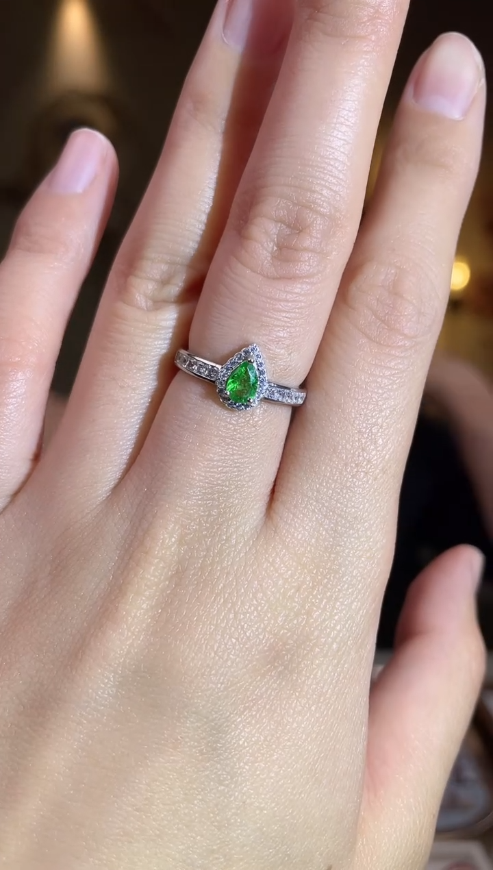 银S925镶嵌手饰石榴石手饰