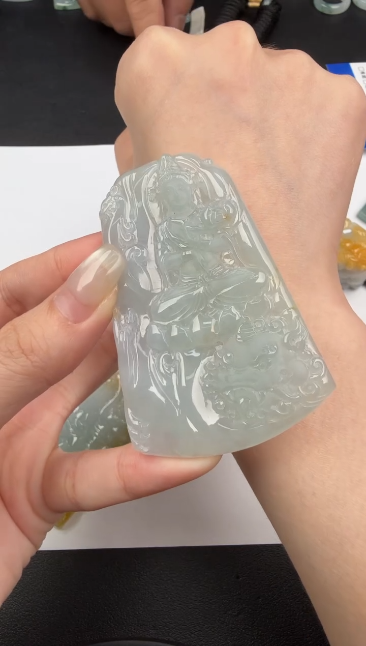 吊坠(不含链)未镶嵌翡翠翡翠饰品-131