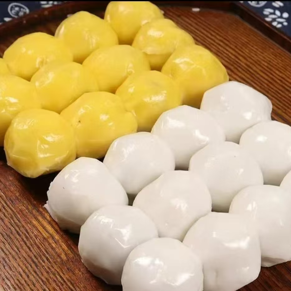 东北农村组合装粘豆包