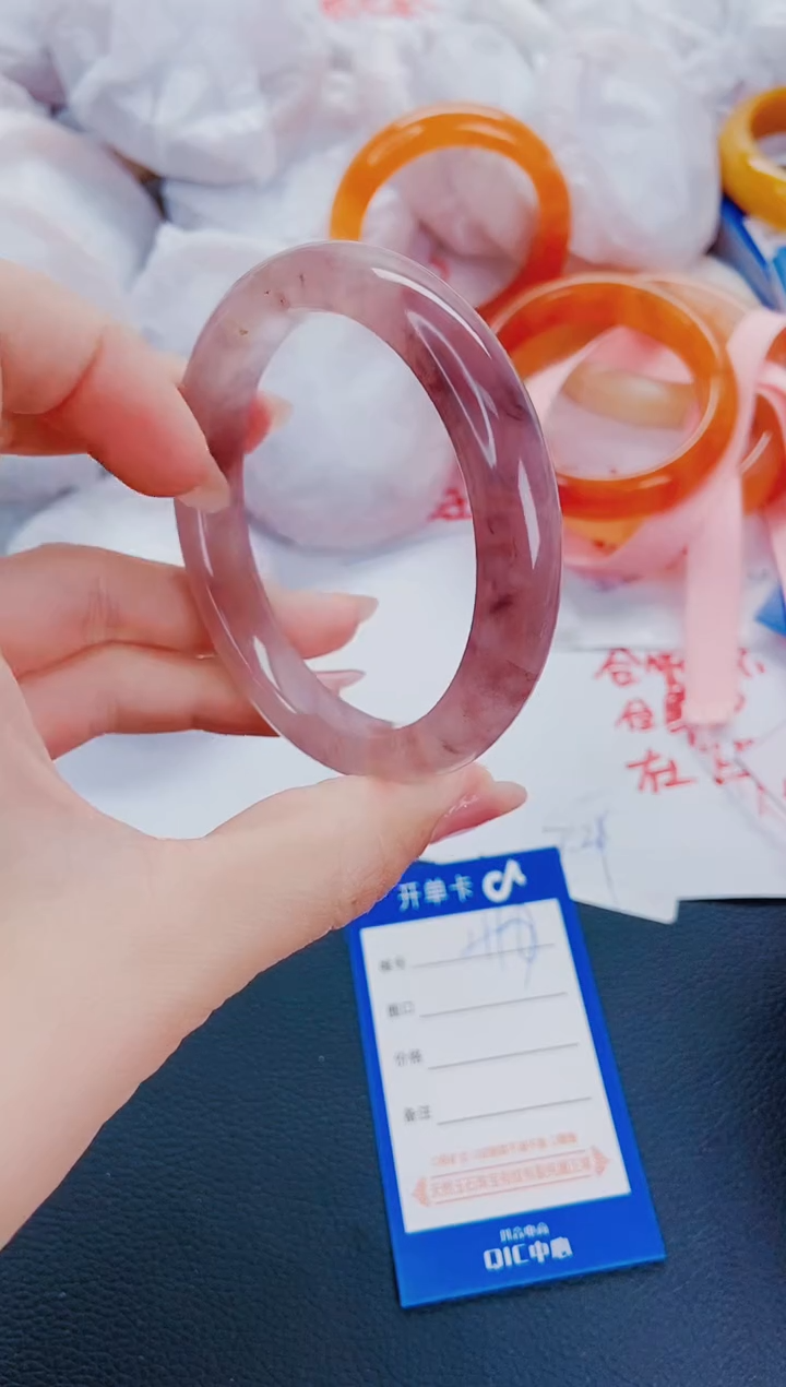 石英质玉手镯未镶嵌H96-58-59