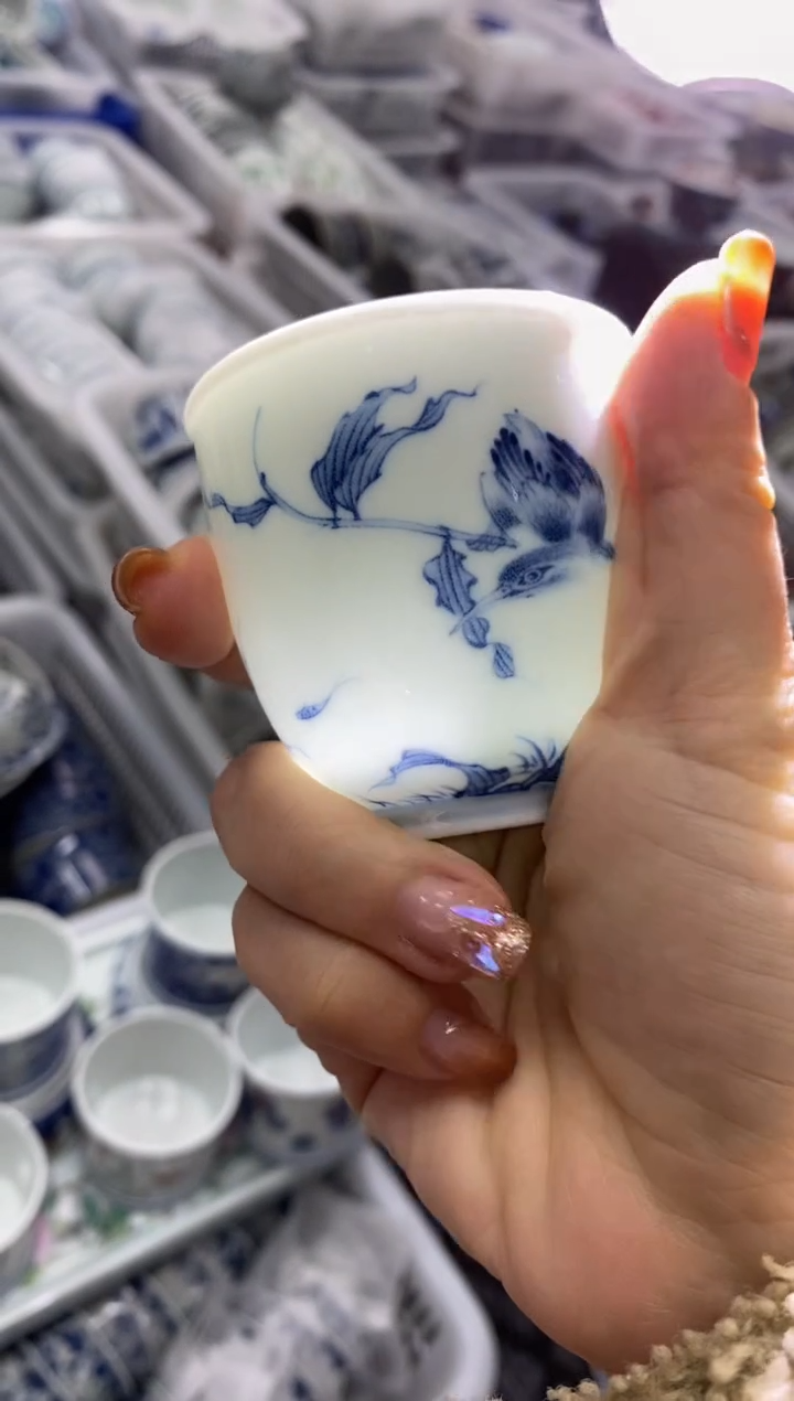 陶瓷景德陶瓷茶具容量约60