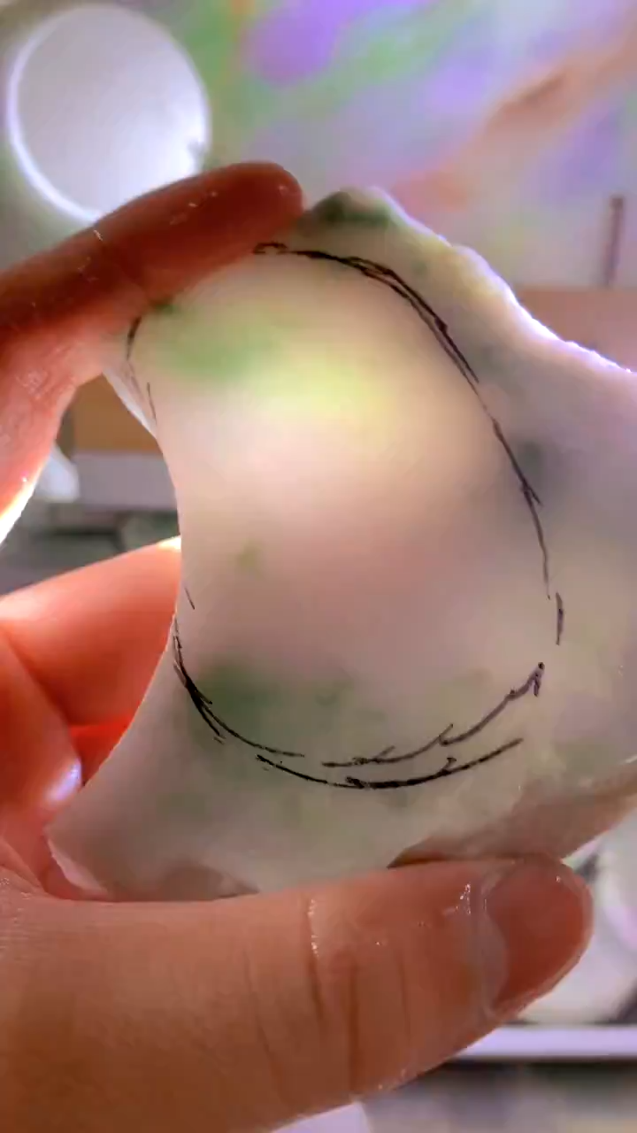 翡翠散珠翡翠散珠裸石天然缅甸翡翠A货396