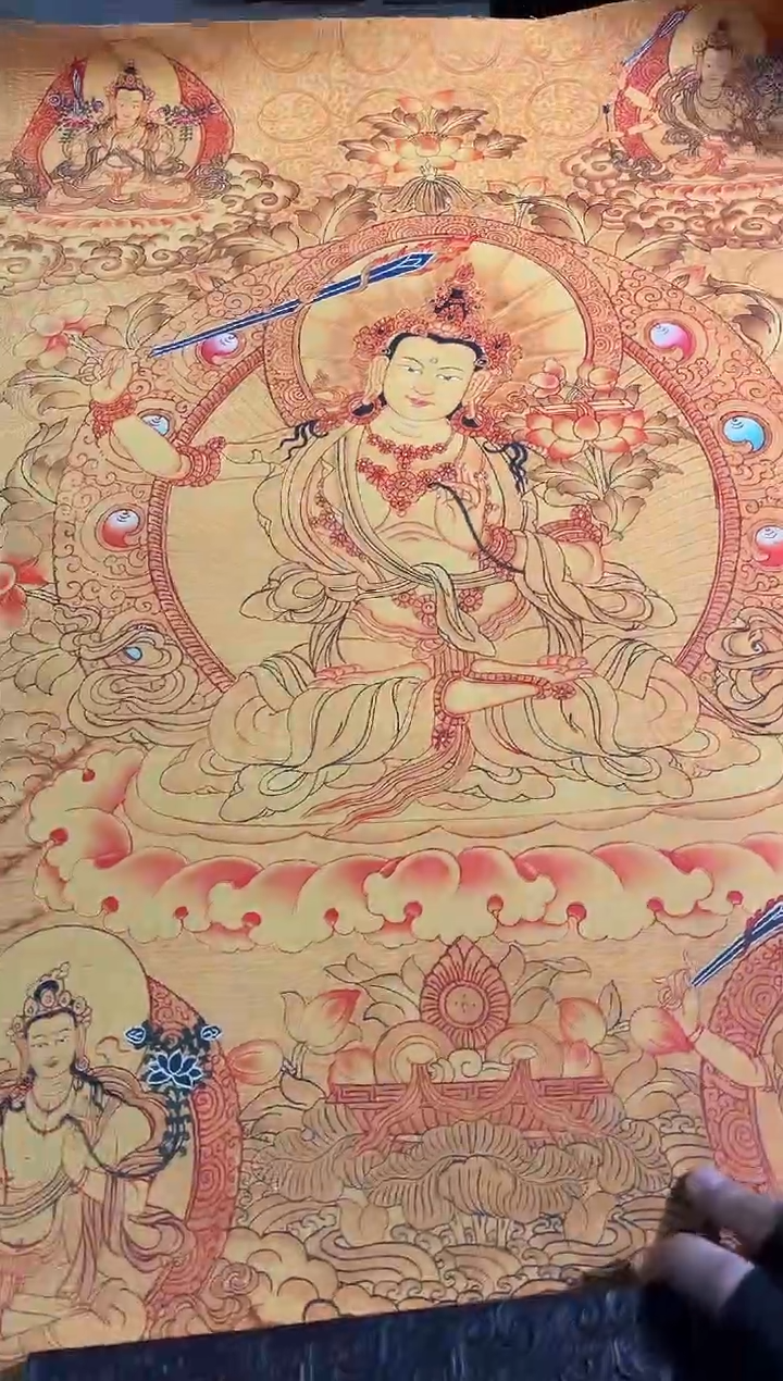 卷轴画天天的唐卡tk160