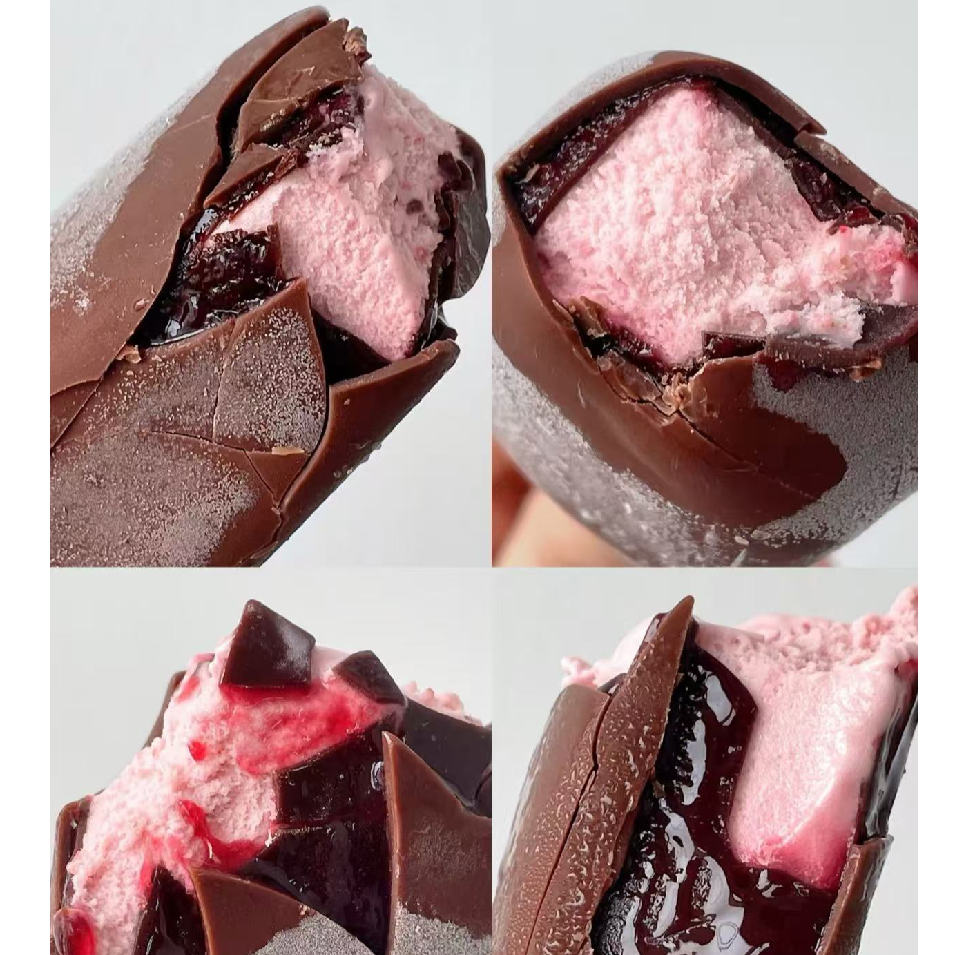 徐季0蔗糖MCT纯可可脂脆皮冷萃酸奶巧克力棒一盒8根商品图