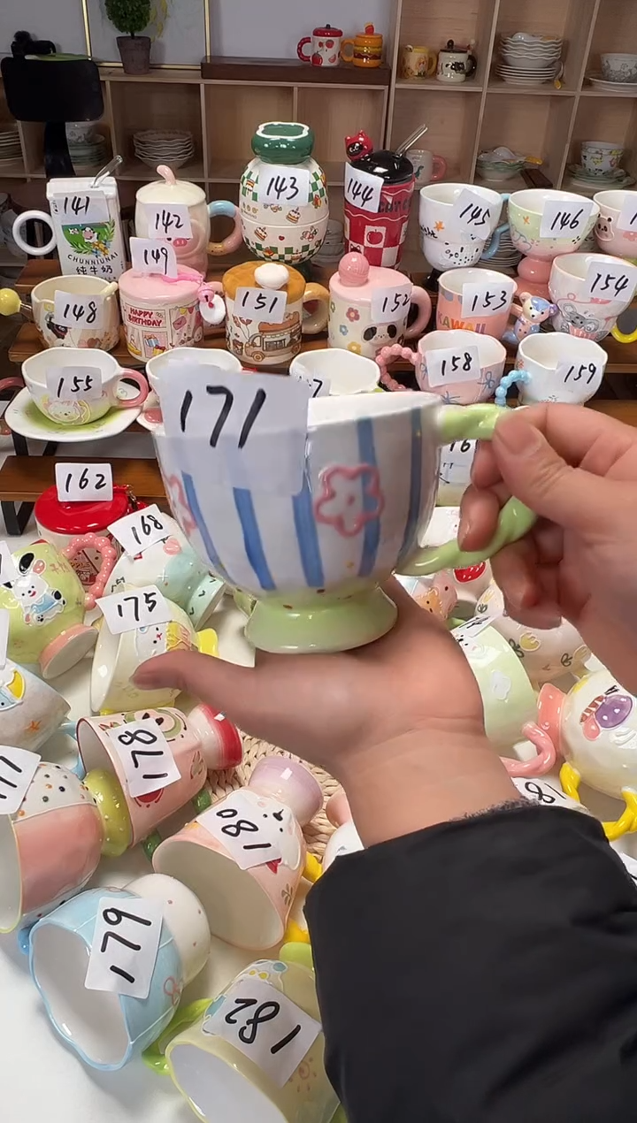 陶瓷无盖款171景德镇楠来北往工厂店