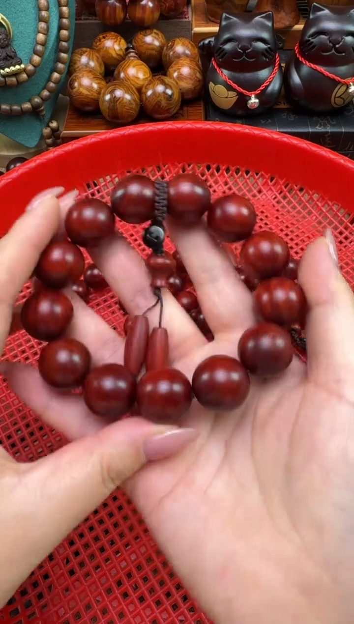 手串/手链小叶紫檀小叶紫檀1.8泥料少星单圈