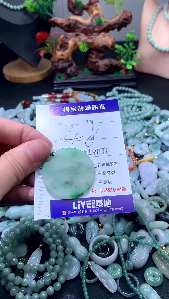 颈饰未镶嵌翡翠48