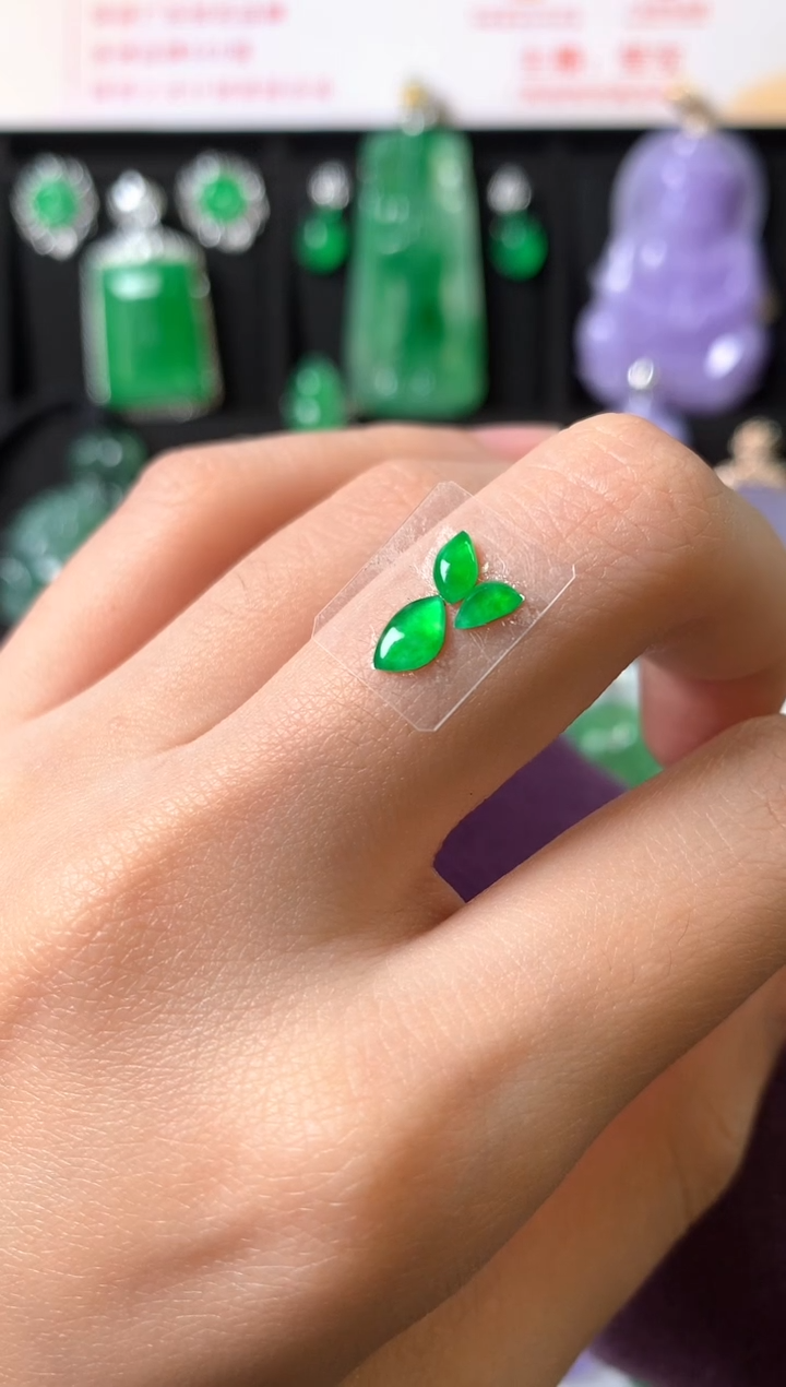 未镶嵌定制翡翠裸石（镶嵌定制）