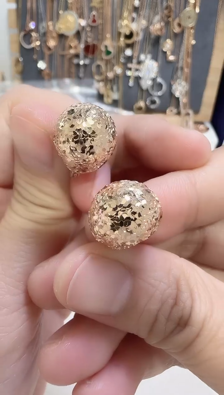 【闪购商品】18K金耳饰多样性发货发其一