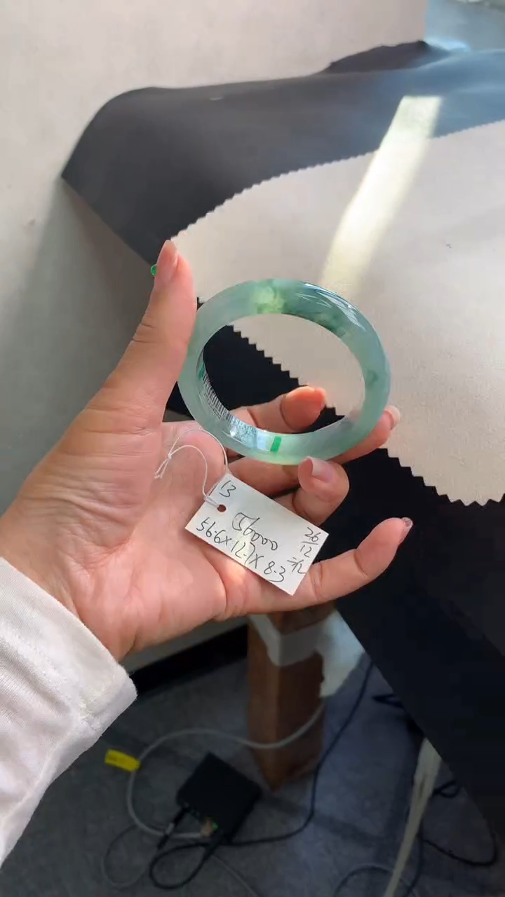 未镶嵌手镯翡翠翡翠手镯 下单联系小耳机#13 圈口56