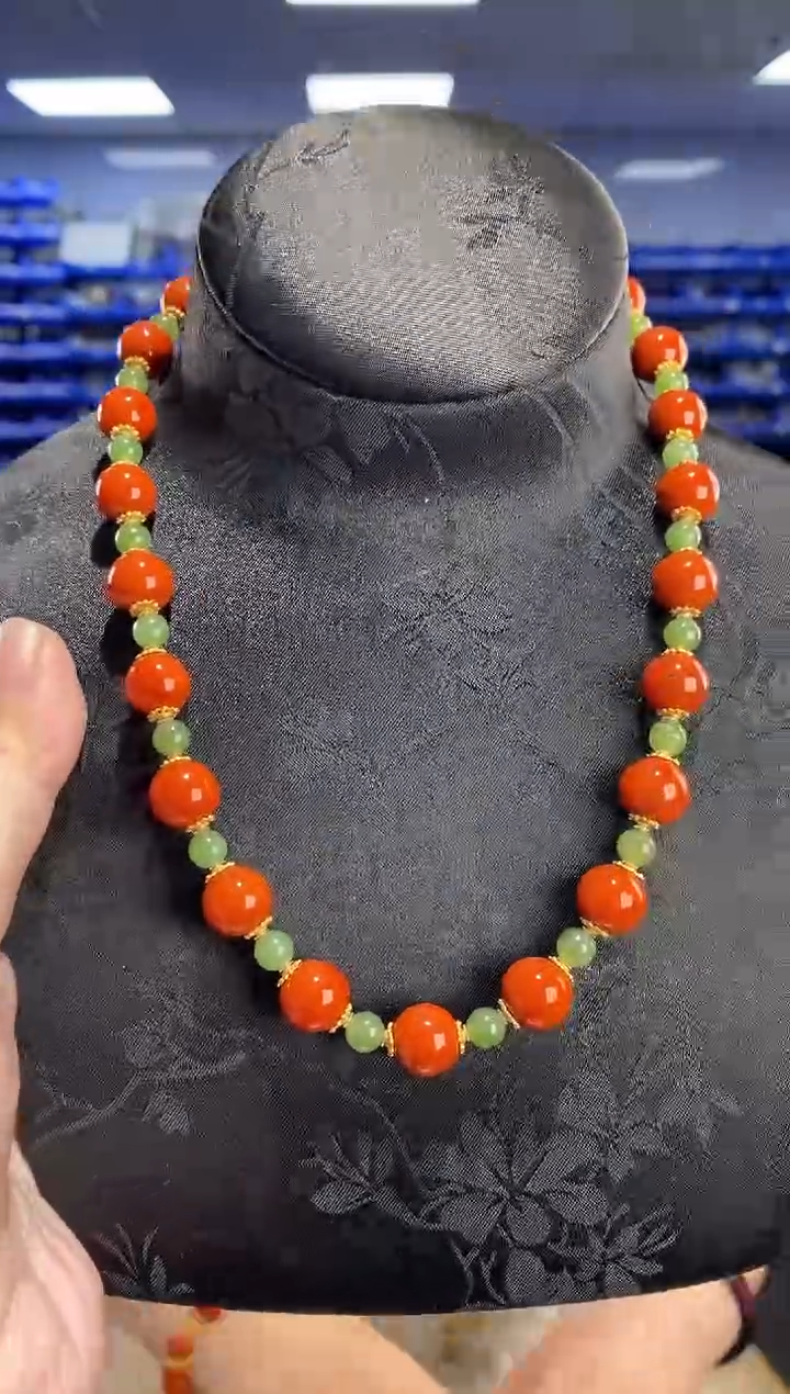 颈饰未镶嵌南红玛瑙CL7999