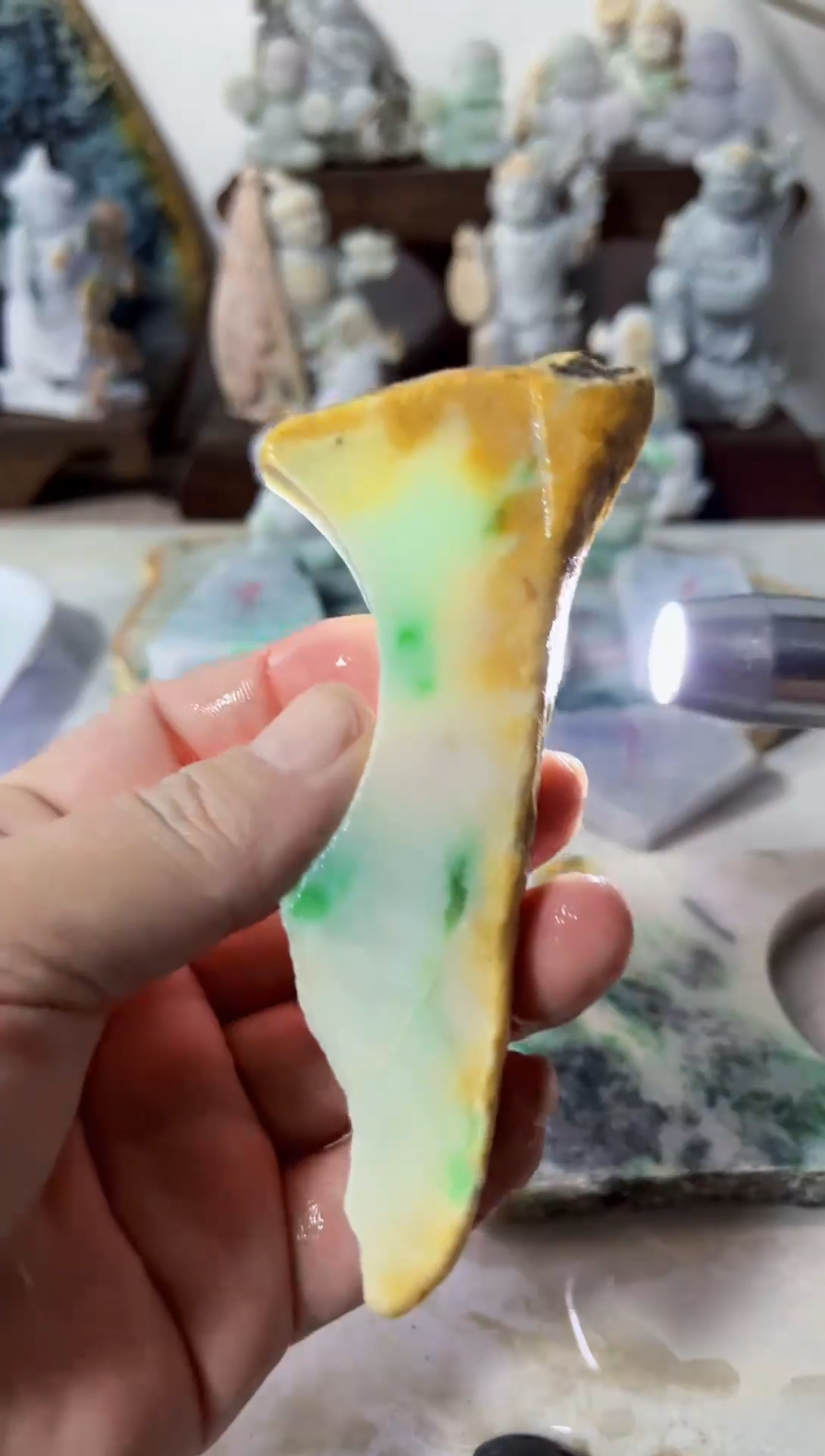 【闪购商品】翡翠吊坠(不含链)未镶嵌A894