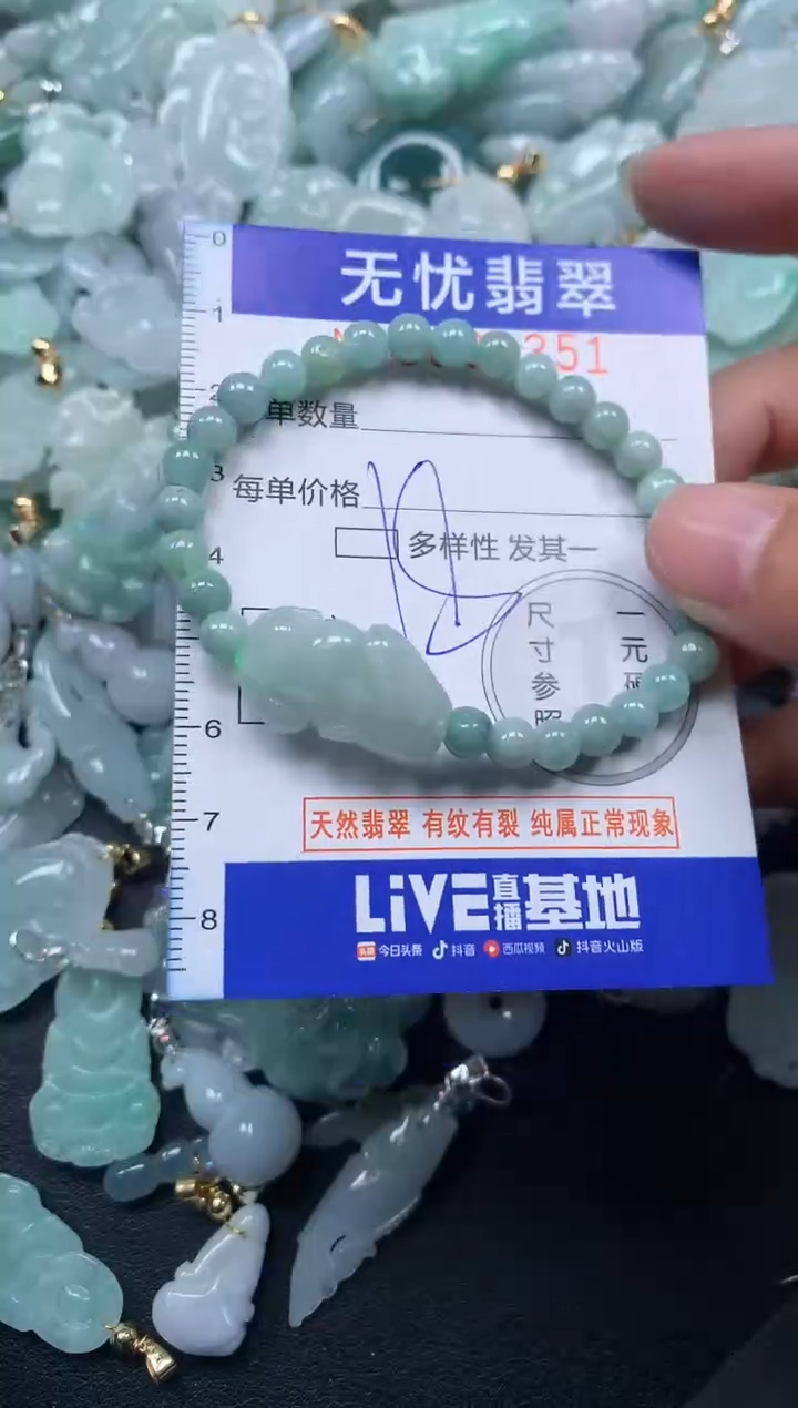 颈饰未镶嵌翡翠1351