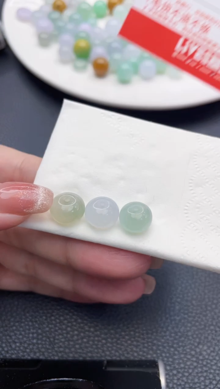 【闪购商品】定制翡翠未镶嵌珠子