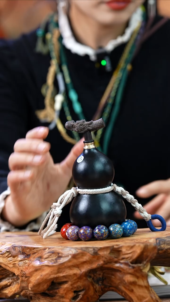 【闪购商品】151—光岳葫天然大漆酒葫芦不含漆珠