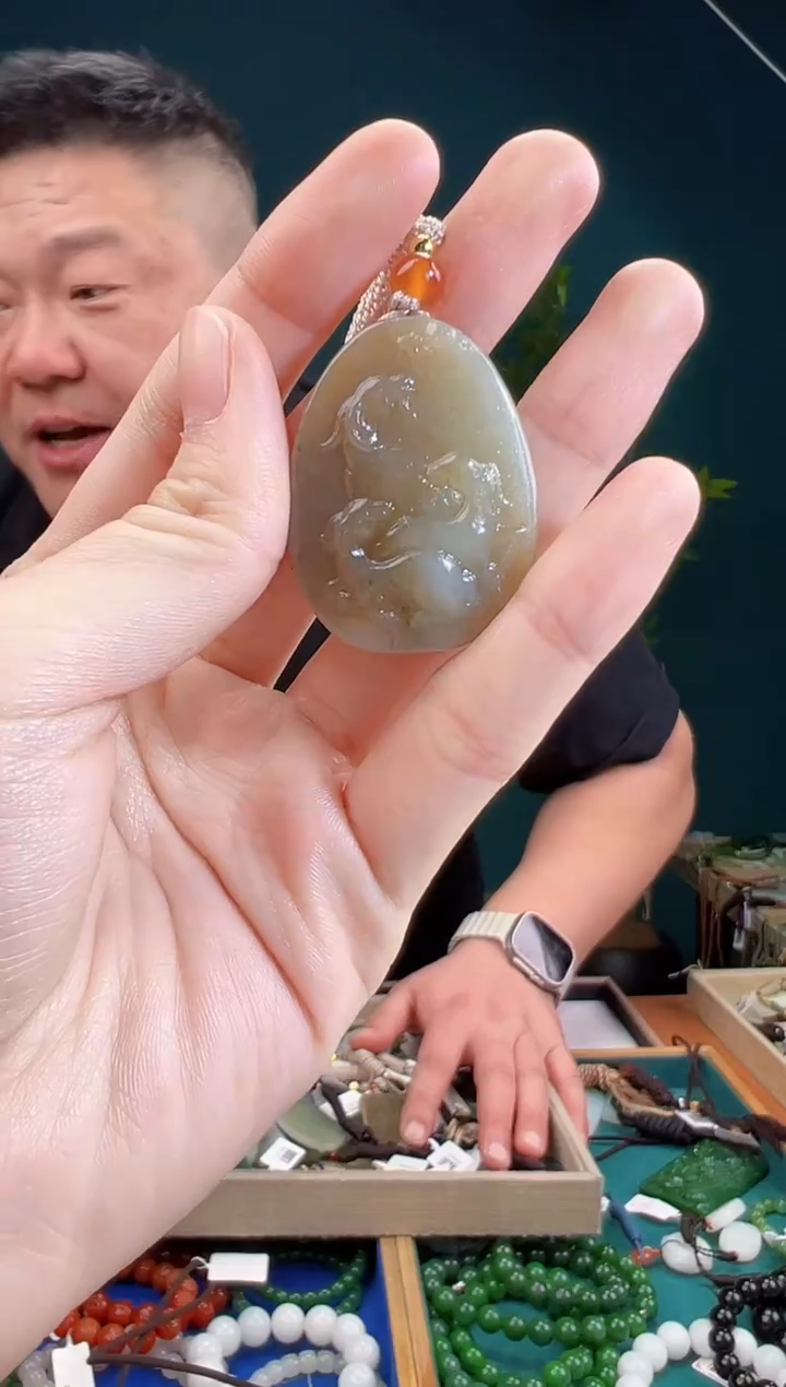 颈饰未镶嵌和田玉多样性发货 拍一单发一个