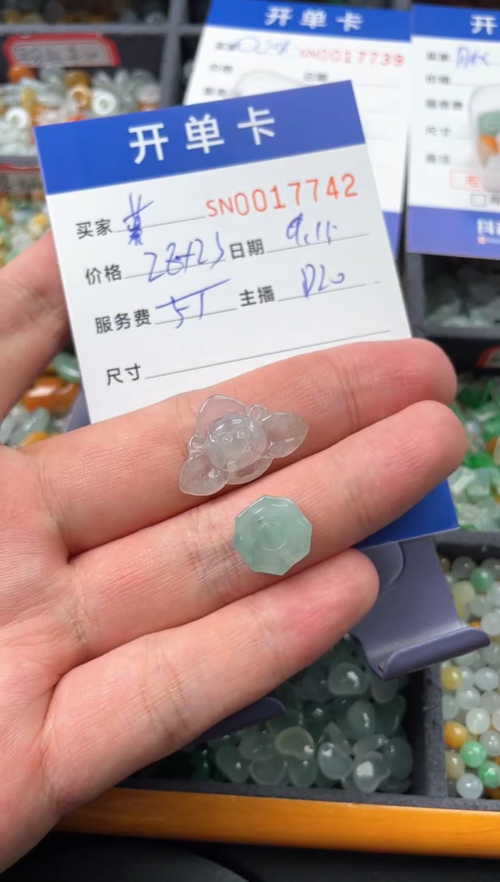 颈饰未镶嵌翡翠暮**汇00017742