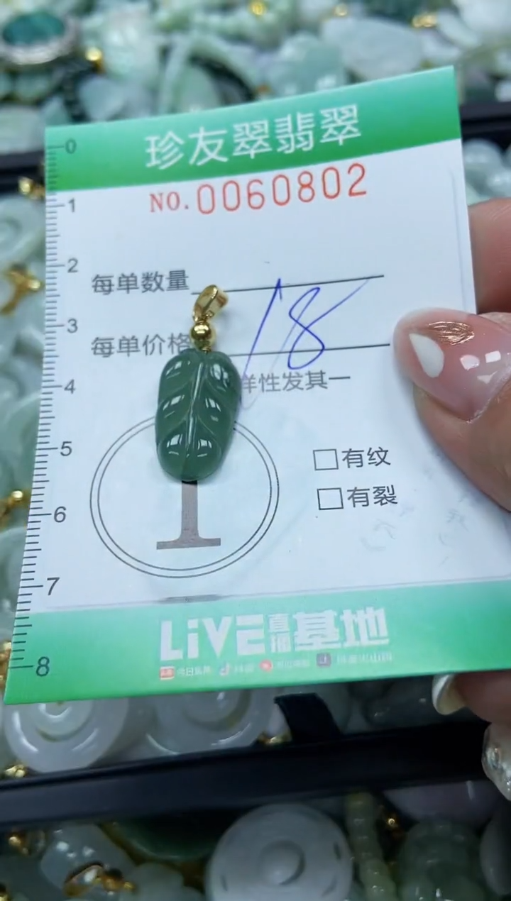 【闪购商品】翡翠颈饰未镶嵌闪购0060802