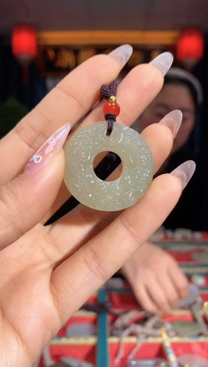 【闪购商品】和田玉颈饰未镶嵌双貔护主