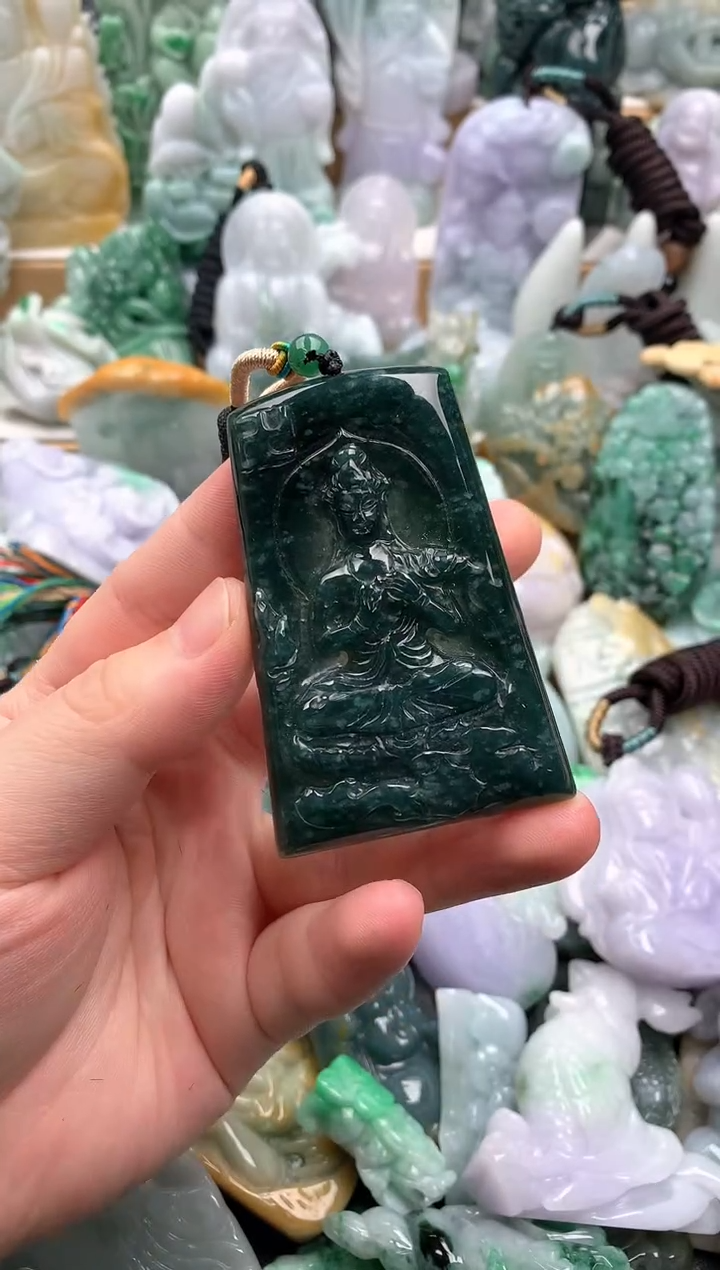 吊坠(不含链)未镶嵌翡翠1