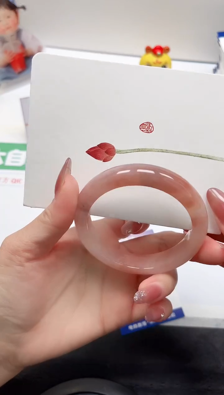 【闪购商品】石英质玉手镯未镶嵌51-55.8