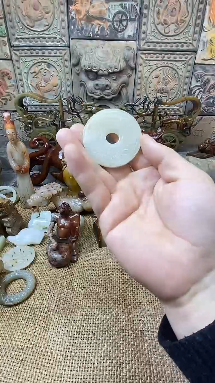 【闪购商品】和田玉（糖玉）挂件未镶嵌1