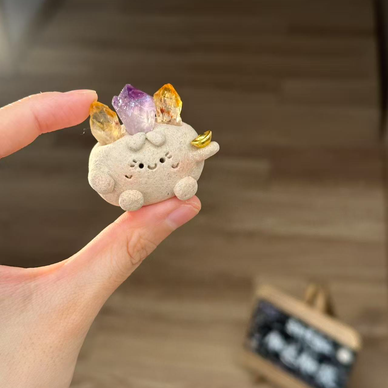 水晶小豆丁可爱双拼三眼仔