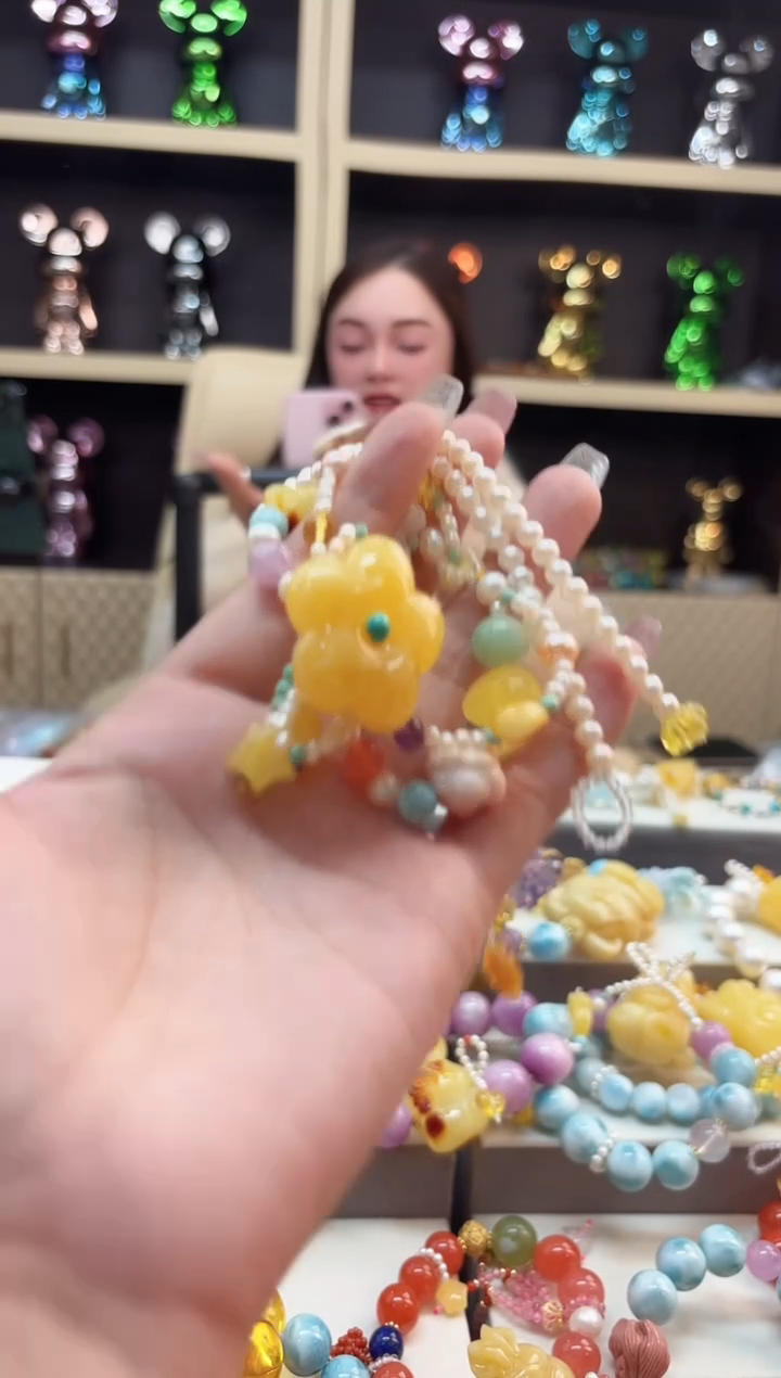 手链琥珀未镶嵌多样性发货一一一