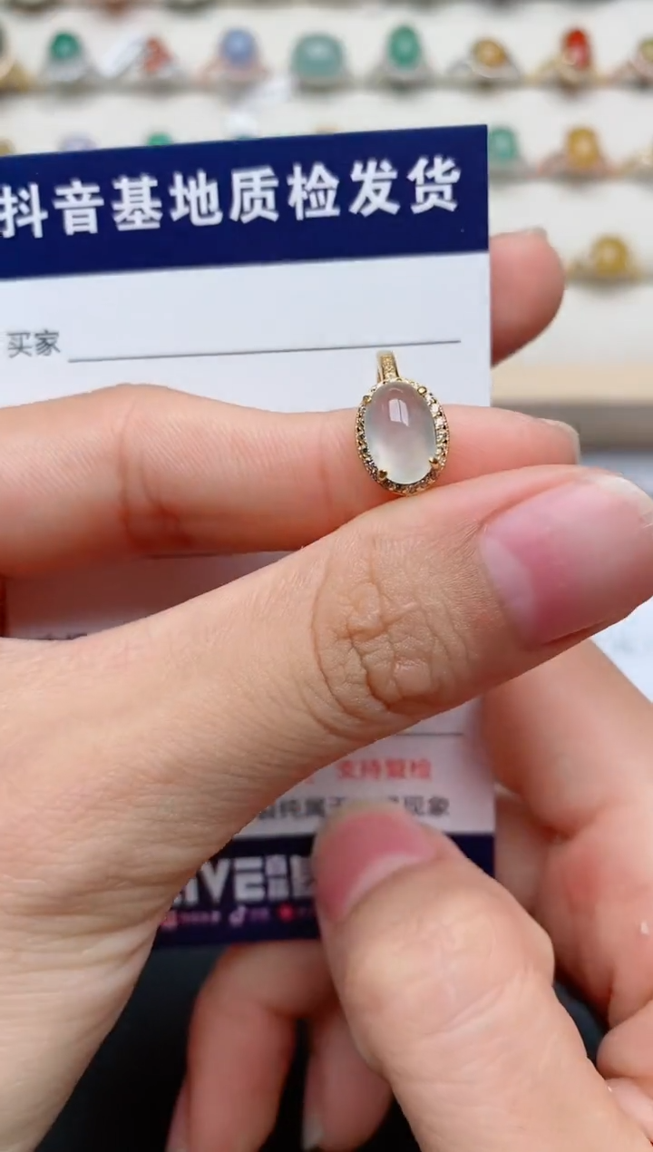 【闪购商品】翡翠戒指银S925镶嵌..........