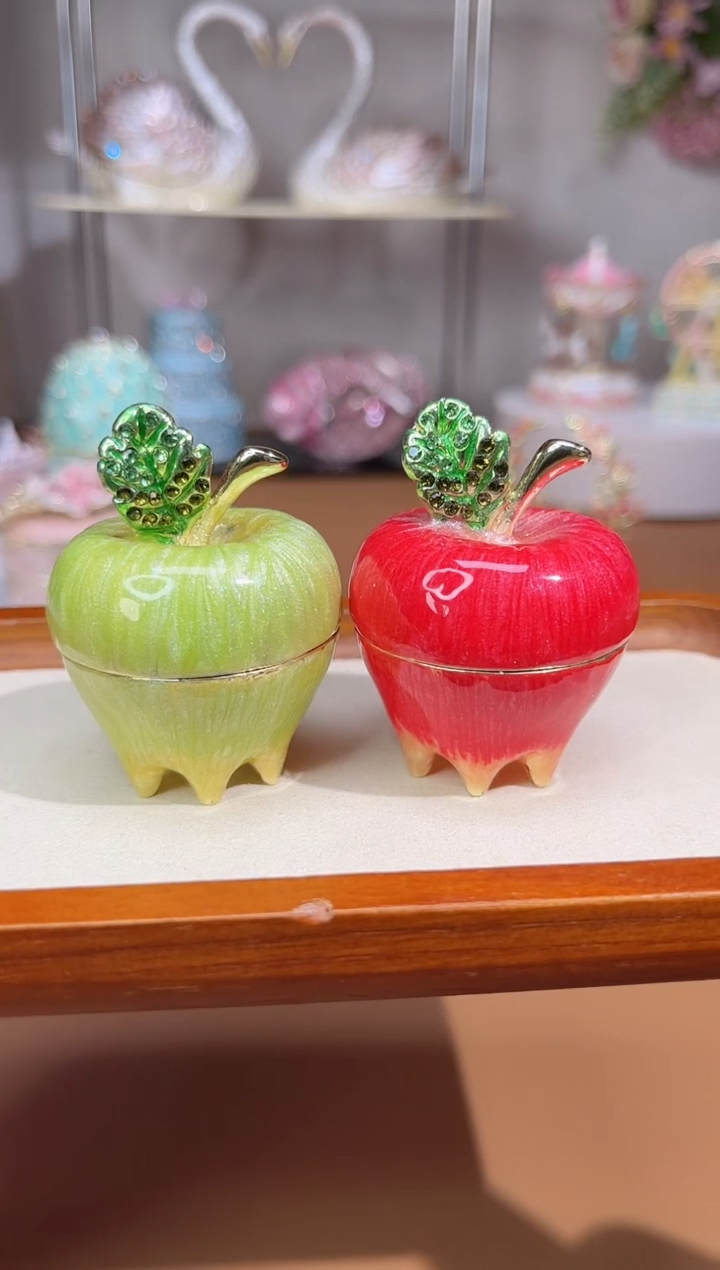 【闪购商品】易尚宝珐琅彩首饰盒