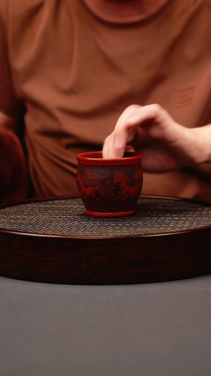 茶壶紫砂朱泥八骏