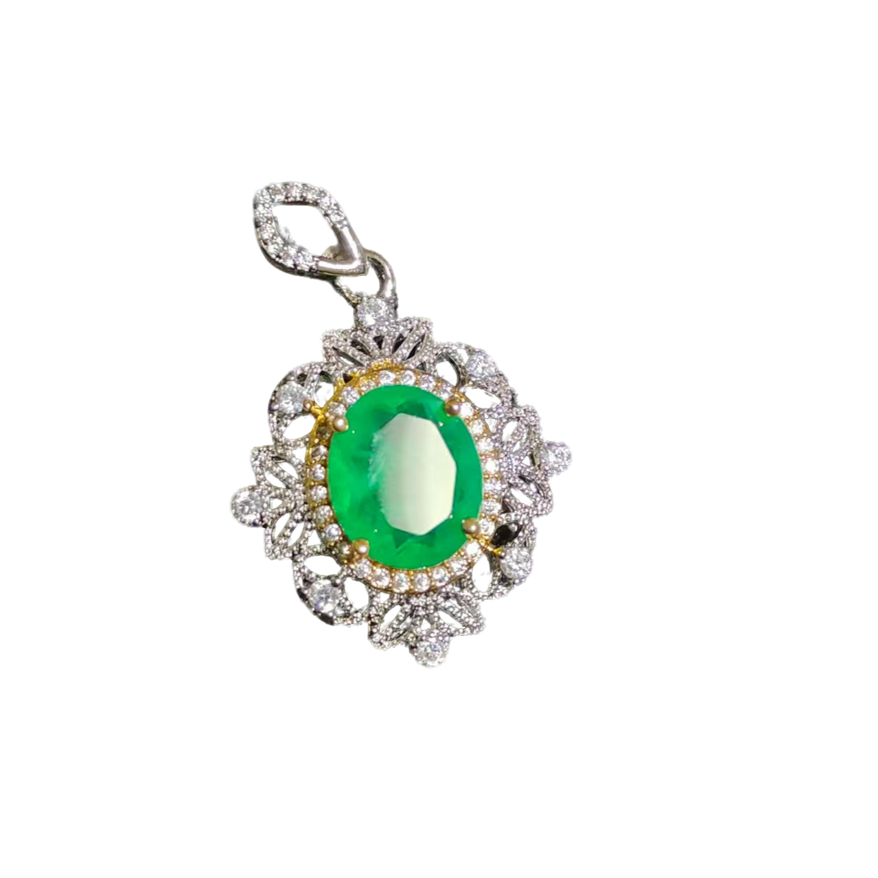 非金属珐琅吊坠 轻奢气质时尚百搭简约精致吊坠 ztzl2612135