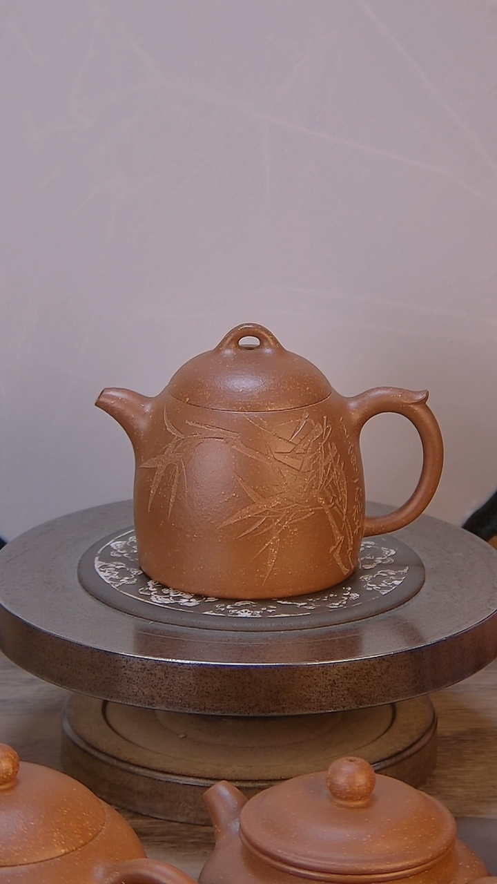 【闪购商品】紫砂茶壶全手秦权壶200cc