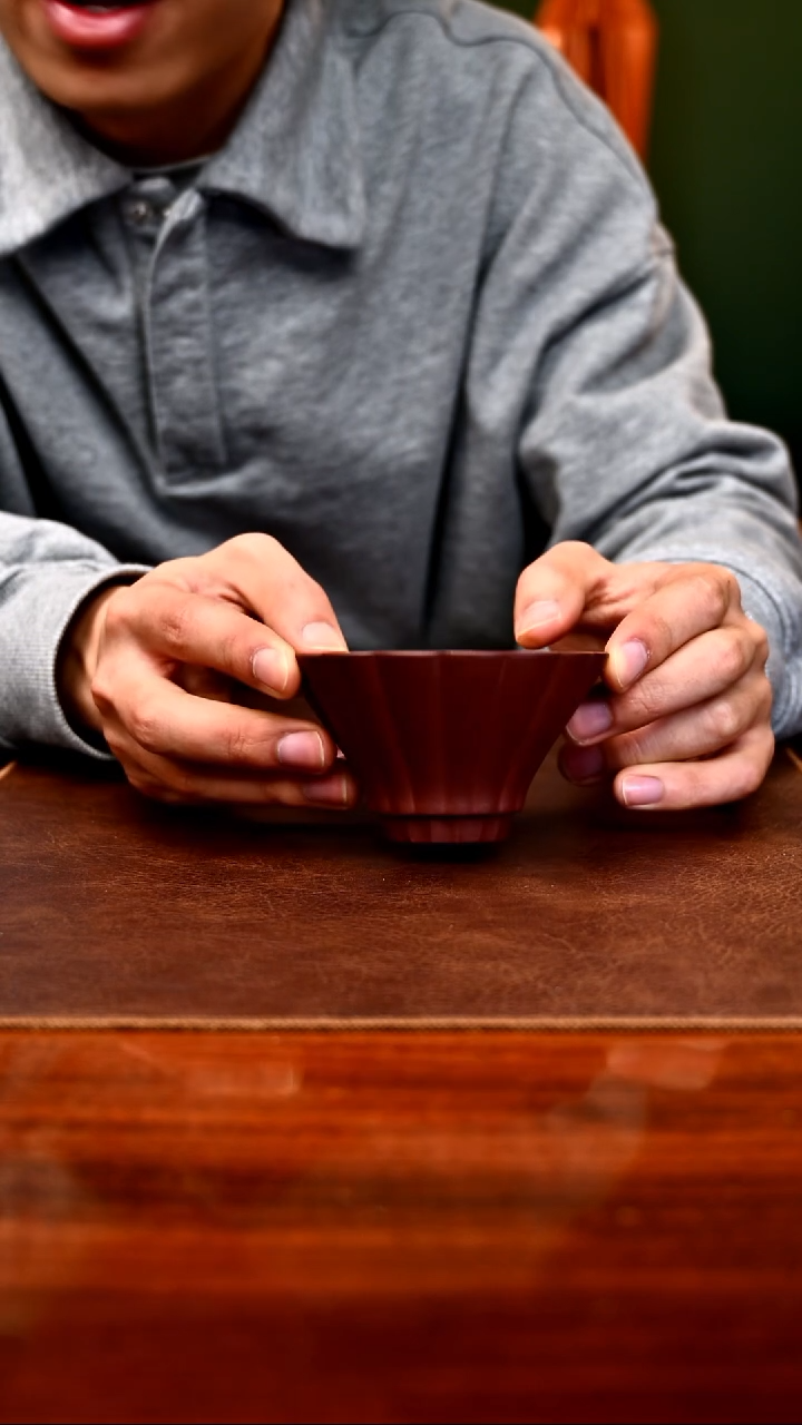 【闪购商品】紫砂茶杯静卯杯 紫泥130cc