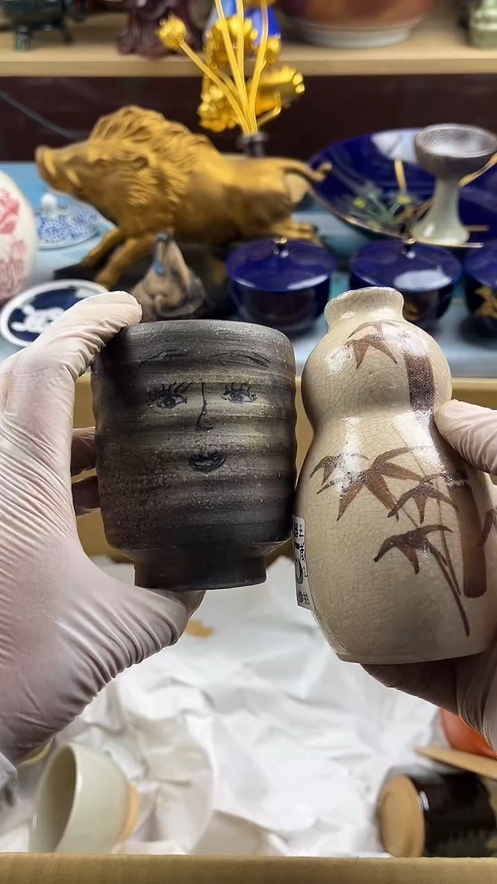 瓷片王***咖英歌瓷器满28包邮