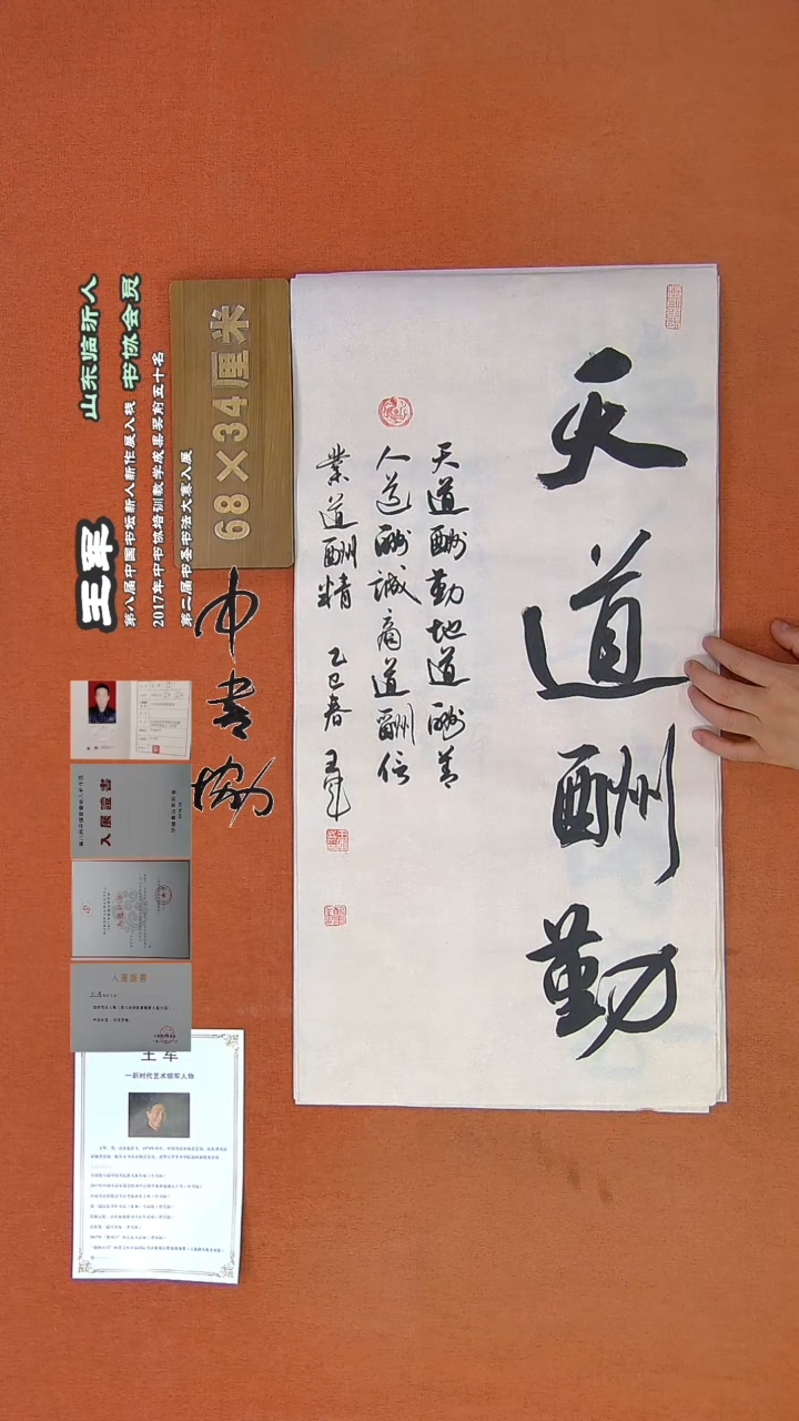 【闪购商品】书法330王军书法作品