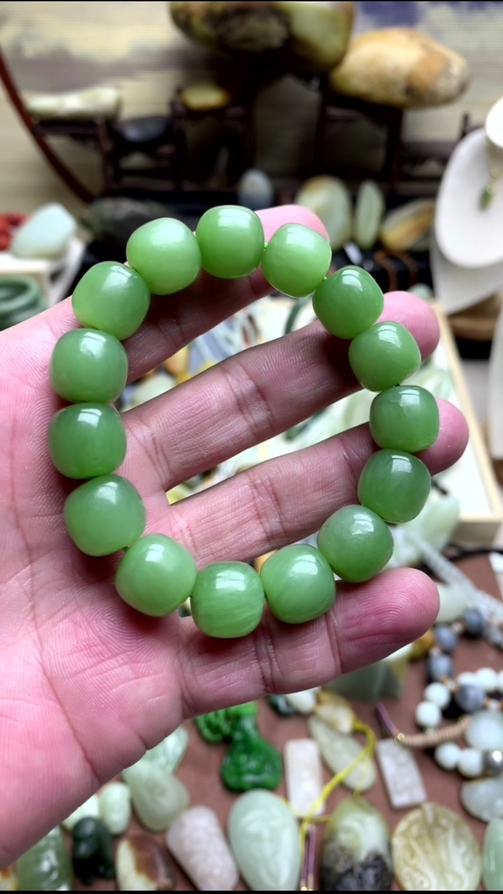 【闪购商品】和田玉颈饰未镶嵌碧玉卡13