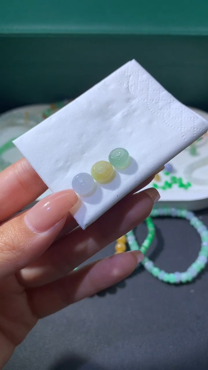 【闪购商品】定制翡翠未镶嵌珠16