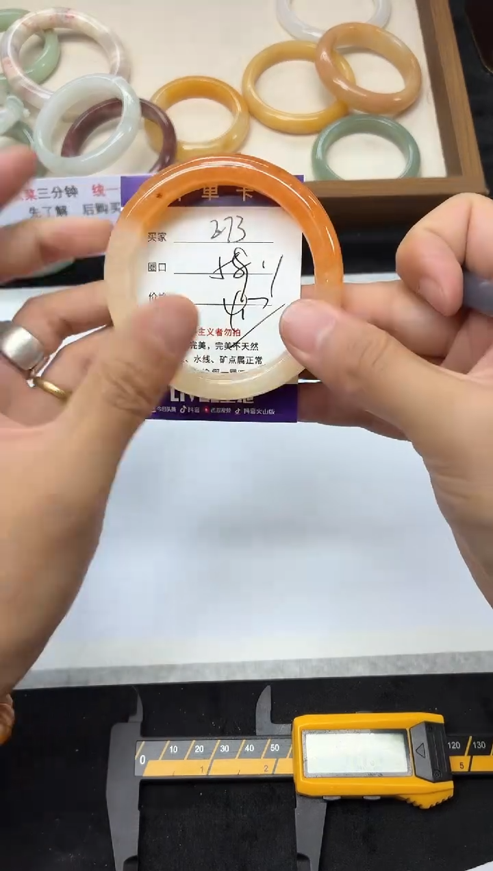 未镶嵌手镯石英质玉273