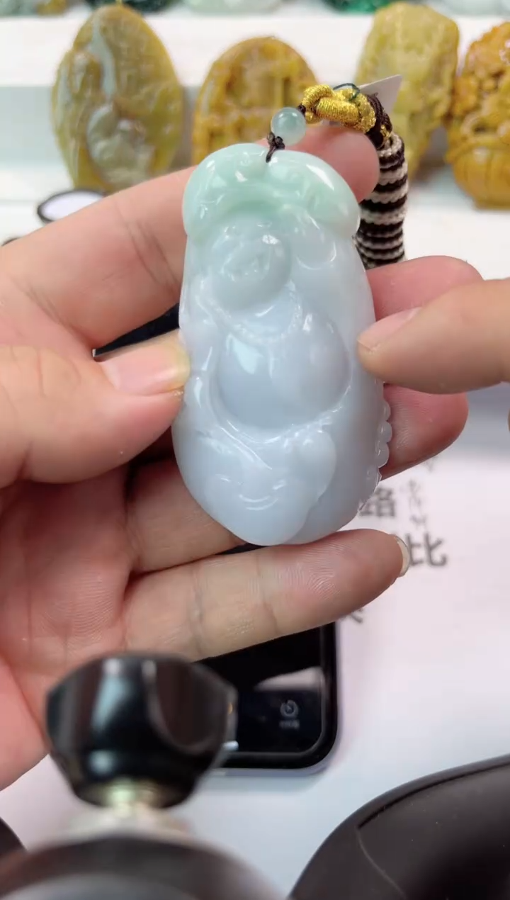 【闪购商品】翡翠颈饰未镶嵌佛公