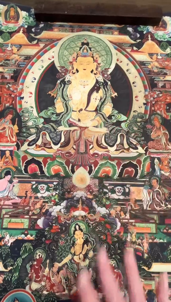 卷轴画唐卡TK16092