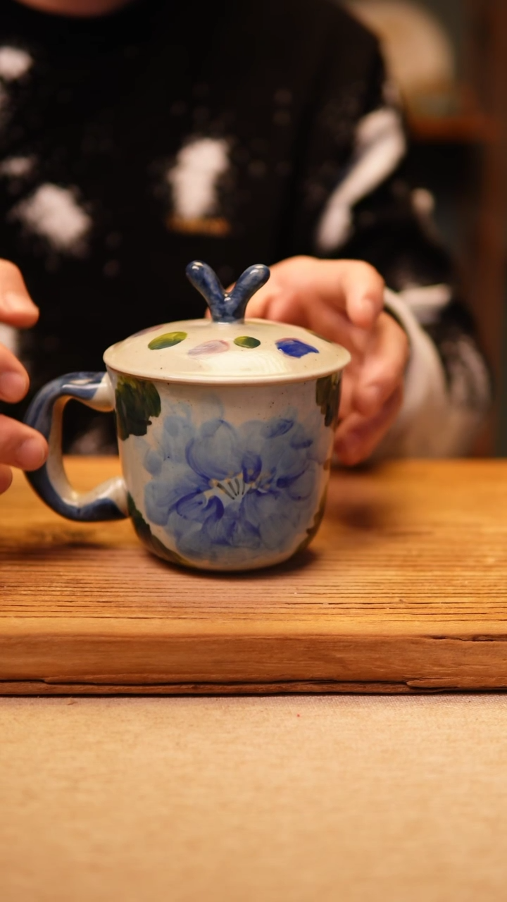 【闪购商品】@@陶园瓷舍@@纯手工手绘@高温釉下彩