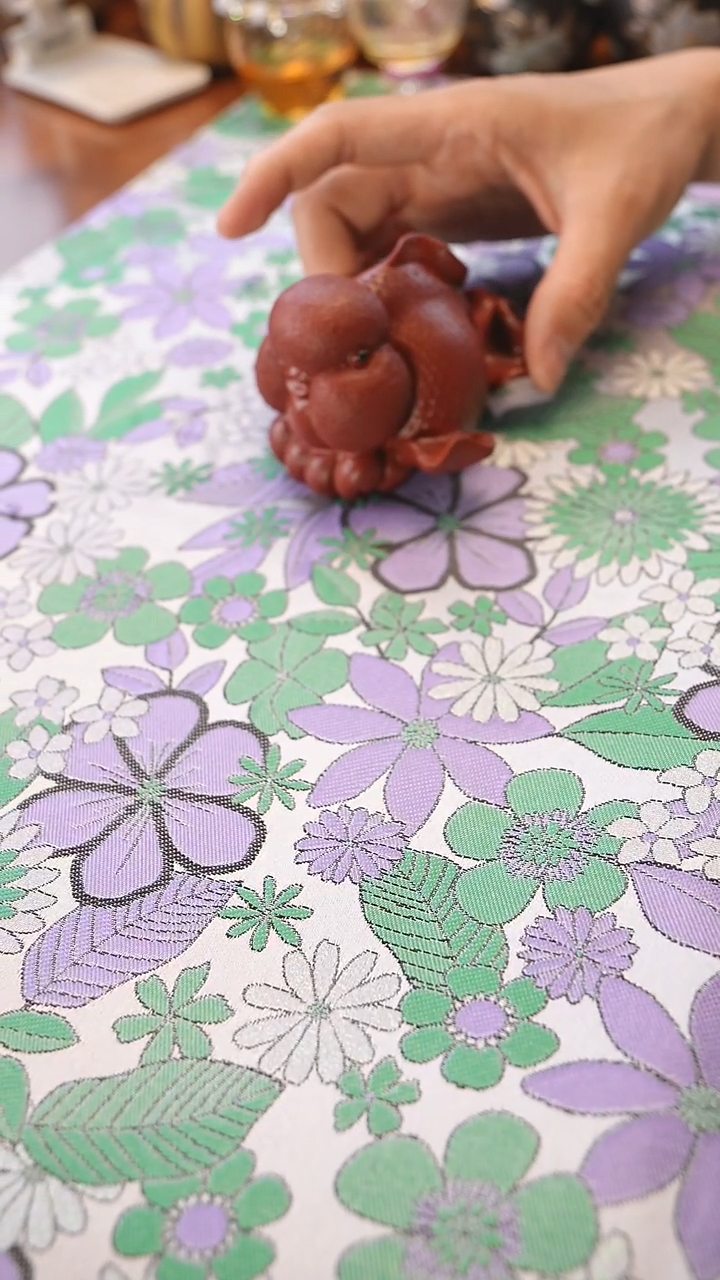 茶壶紫砂宜兴紫砂 财神鱼