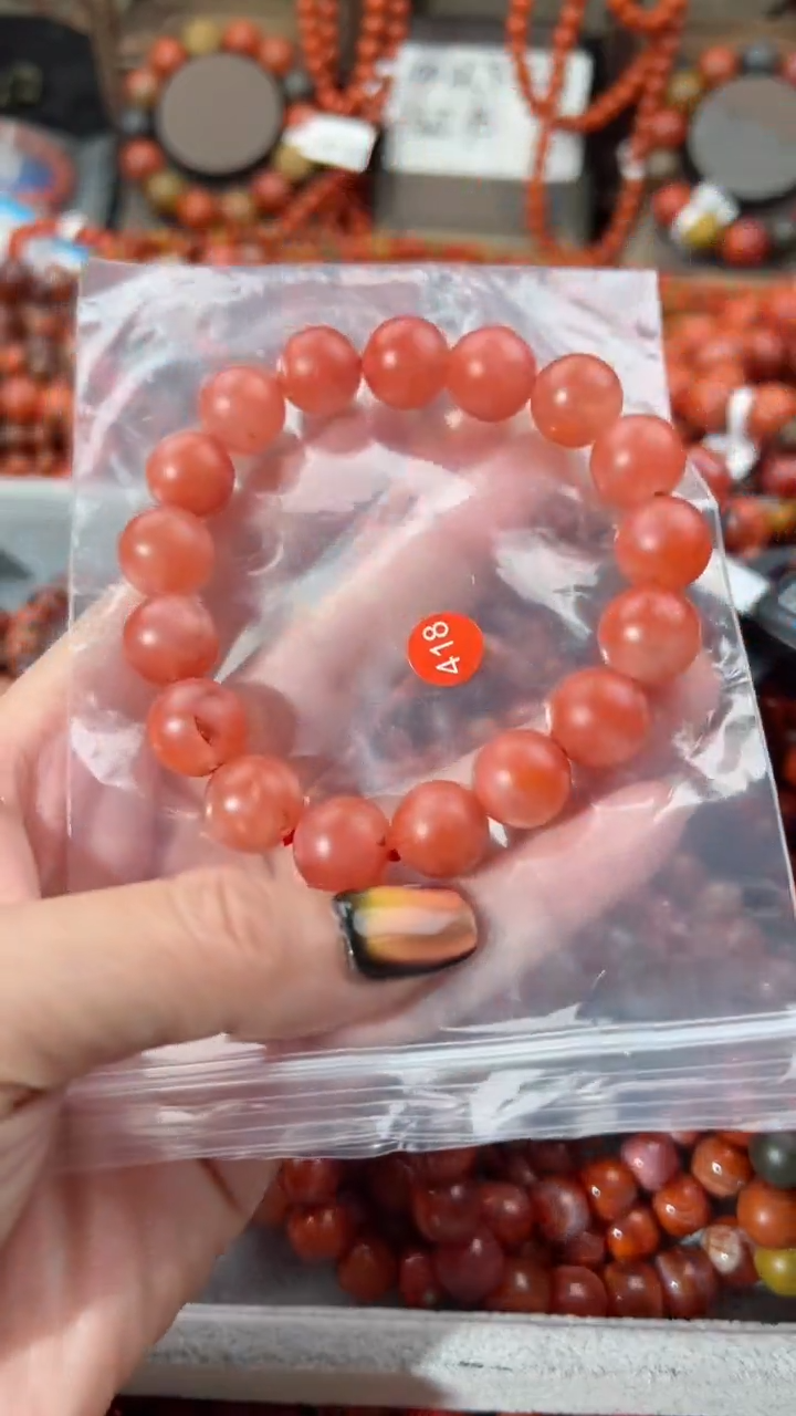 【闪购商品】南红玛瑙手串未镶嵌12+