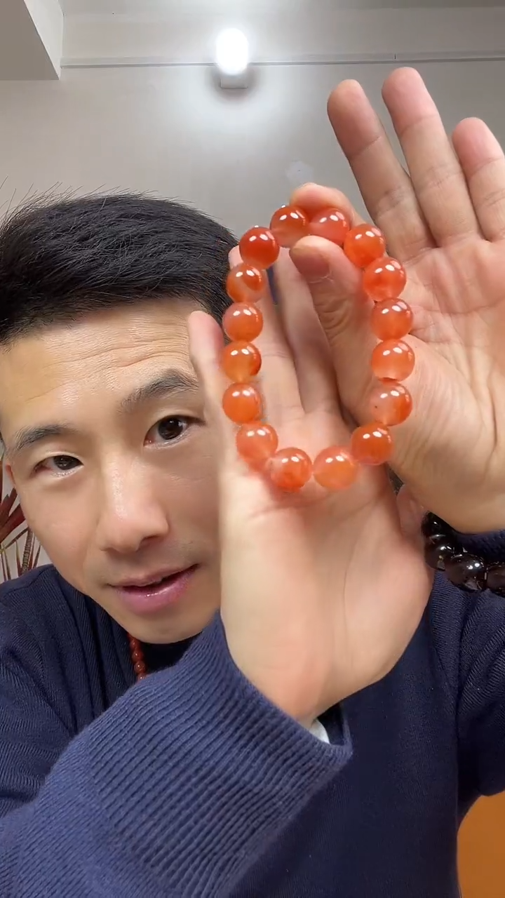 【闪购商品】南红玛瑙手串未镶嵌手串